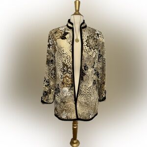 City Girl intricately-printed jacket!